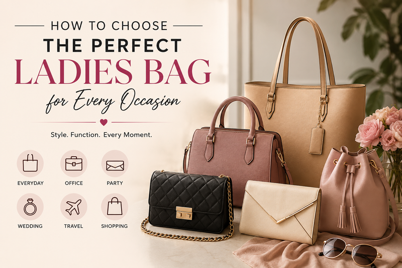 How to Choose the Perfect Ladies Bag for Every Occasion