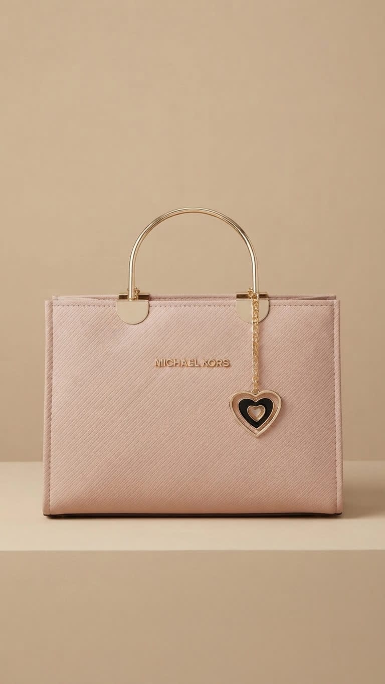 Elegant Metal Handle Tote Bag – Premium Women's Handbag