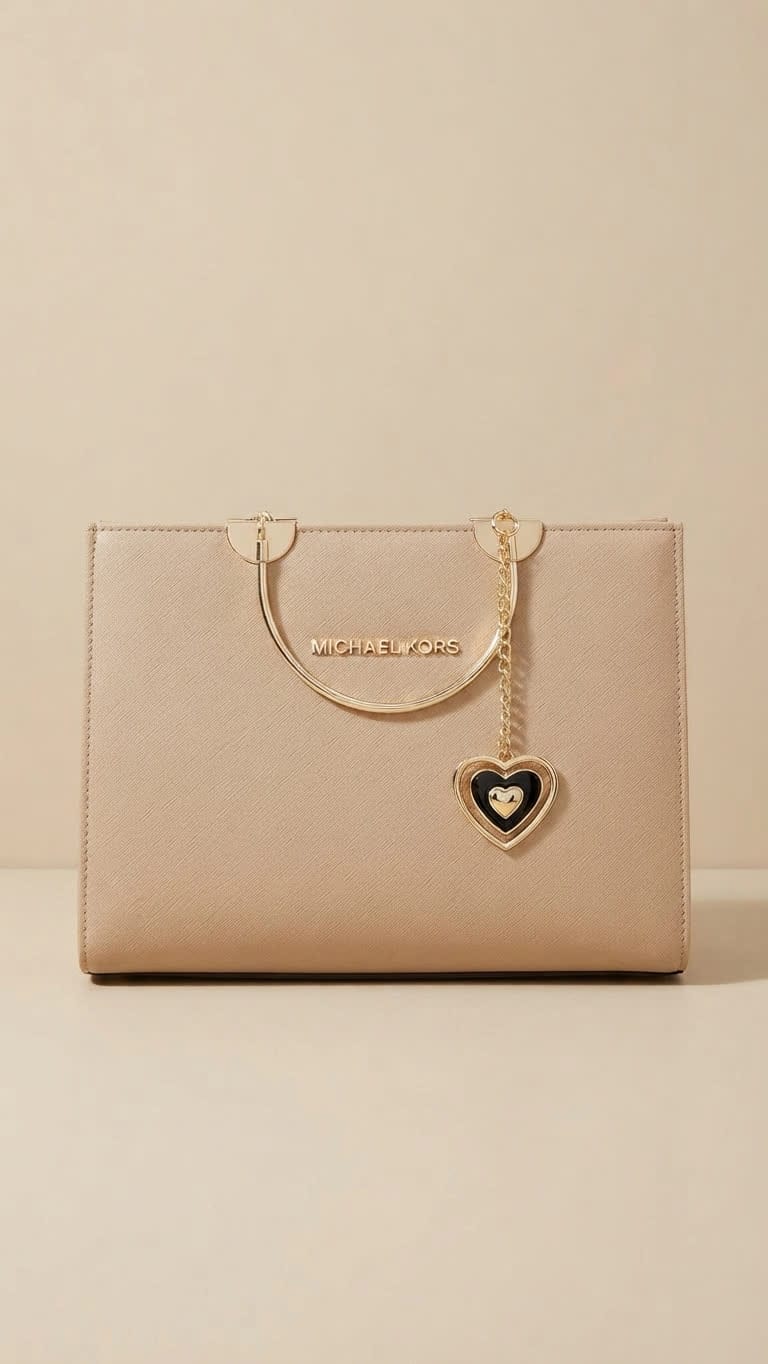 Elegant Metal Handle Tote Bag – Premium Women's Handbag