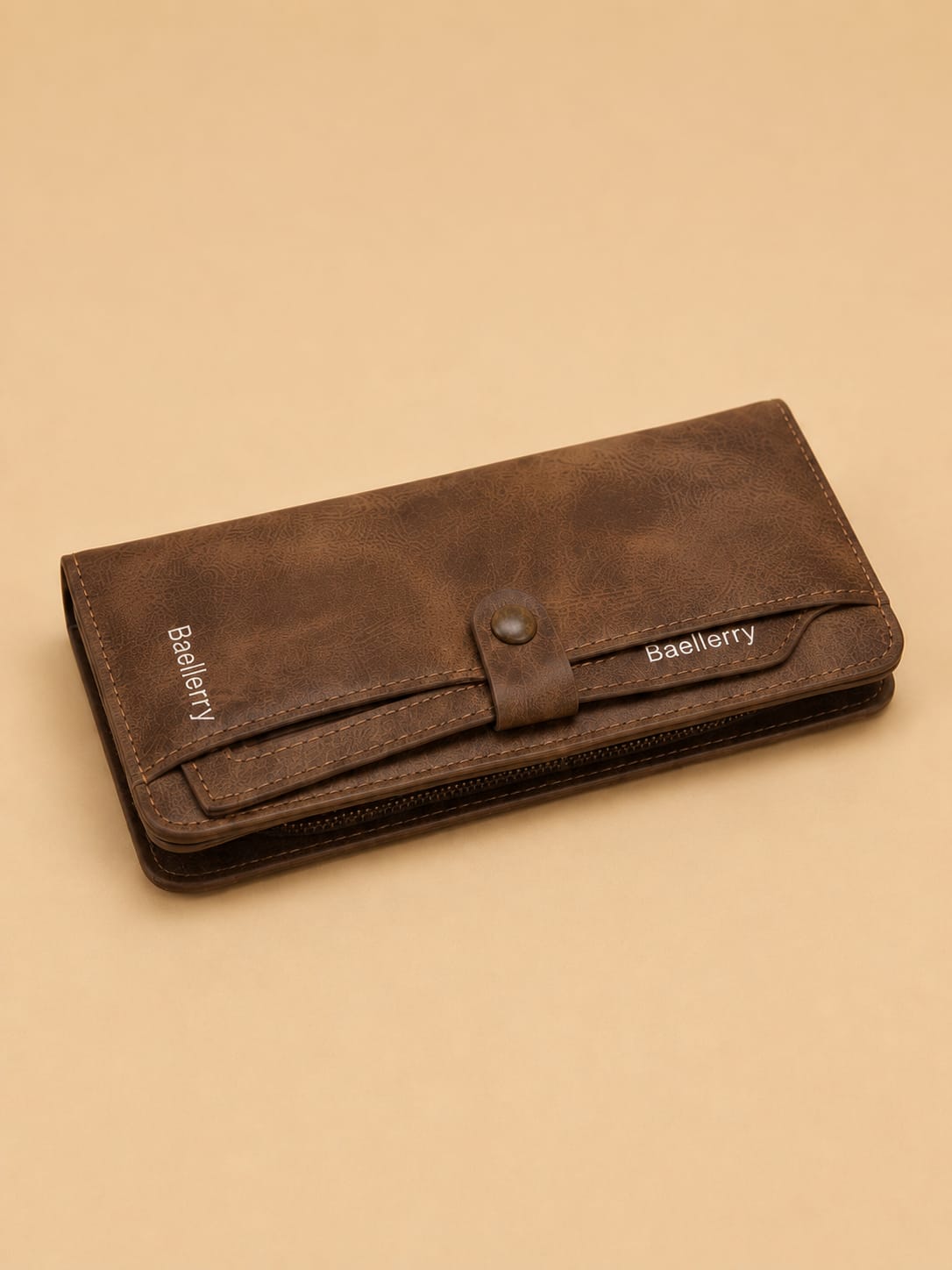 Baellerry Long Wallet – Premium PU Leather Wallet